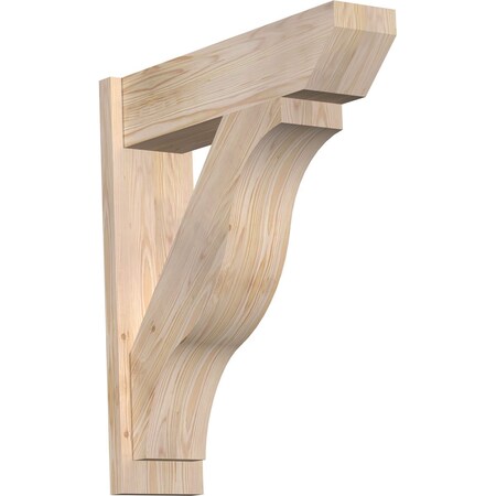 Ekena Millwork Funston Slat Smooth Outlooker, Douglas Fir, 7 1/2"W x 28"D x 32"H OUT08X28X32FST06SDF